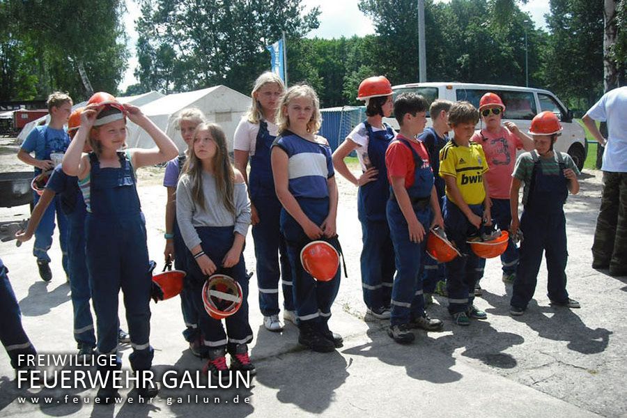 Jugendfeuerwehrcamp der Stadt Mittenwalde 2013